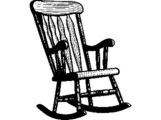 Sticker Custom Preview Image #065911 Furniture Rocking Chair3