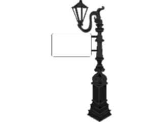 Sticker Custom Preview Image #066347 Gardening Lamp Post2
