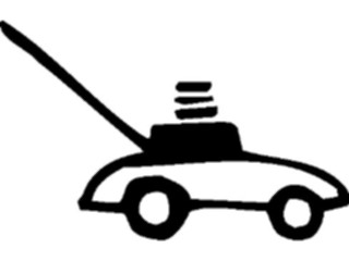 Sticker Custom Preview Image #066360 Gardening Lawnmower06