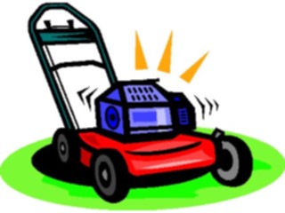 Sticker Custom Preview Image #066362 Gardening Lawnmower08