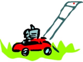 Sticker Custom Preview Image #066363 Gardening Lawnmower09