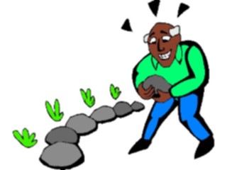 Sticker Custom Preview Image #066377 Gardening Lining Garden