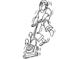 Sticker Custom Preview Image #066421 Gardening Mowing Lawn3