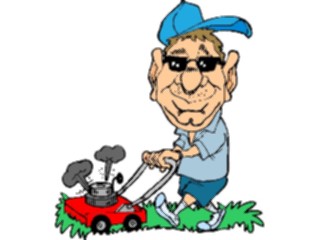 Sticker Custom Preview Image #066423 Gardening Mowing Lawn5