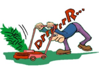 Sticker Custom Preview Image #066425 Gardening Mowing Lawn7