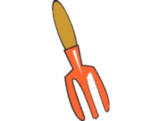 Sticker Custom Preview Image #066440 Gardening Pitchfork2