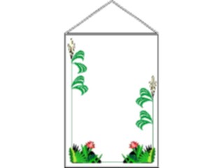 Sticker Custom Preview Image #066442 Gardening Plant Frame