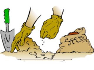 Sticker Custom Preview Image #066455 Gardening Planting Seeds1