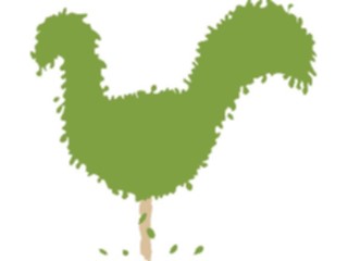Sticker Custom Preview Image #066469 Gardening Pruned Bush1