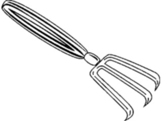 Sticker Custom Preview Image #066473 Gardening Rake01