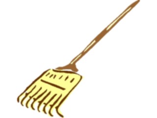 Sticker Custom Preview Image #066480 Gardening Rake08