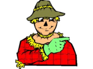 Sticker Custom Preview Image #066505 Gardening Scarecrow2