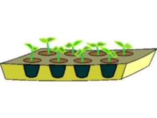 Sticker Custom Preview Image #066513 Gardening Seedlings