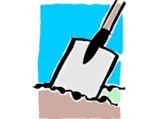 Sticker Custom Preview Image #066516 Gardening Shovel01