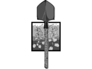 Sticker Custom Preview Image #066520 Gardening Shovel05