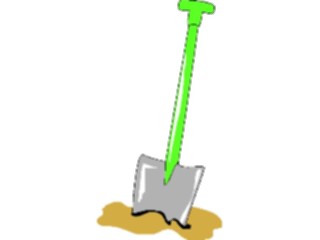 Sticker Custom Preview Image #066523 Gardening Shovel08