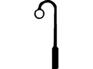 Sticker Custom Preview Image #066550 Gardening Street Lamp03