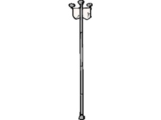 Sticker Custom Preview Image #066553 Gardening Street Lamp06