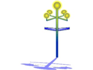 Sticker Custom Preview Image #066554 Gardening Street Lamp07