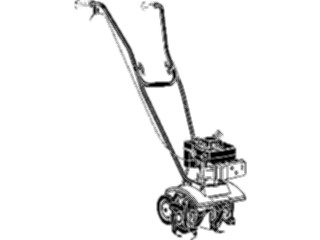 Sticker Custom Preview Image #066565 Gardening Tiller