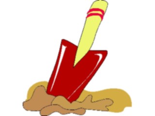 Sticker Custom Preview Image #066585 Gardening Trowel05