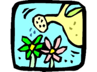 Sticker Custom Preview Image #066620 Gardening Watering Can16