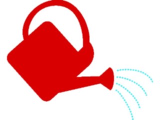 Sticker Custom Preview Image #066625 Gardening Watering Can21