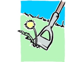 Sticker Custom Preview Image #066659 Gardening Weeding Dandelion