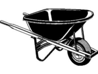 Sticker Custom Preview Image #066661 Gardening Wheelbarrow2