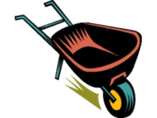 Sticker Custom Preview Image #066663 Gardening Wheelbarrow4