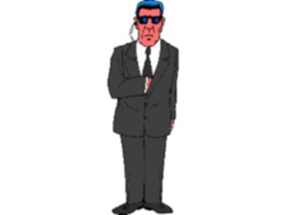 Sticker Custom Preview Image #066781 Government General Secret Service Agent
