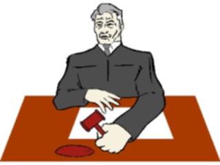 Sticker Custom Preview Image #066864 Government Judicial Branch Judge12