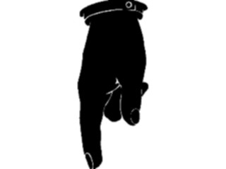 Sticker Custom Preview Image #067273 Hands Hands Alone Finger Pointing067