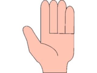 Sticker Custom Preview Image #067359 Hands Hands Alone Fingers Counting5