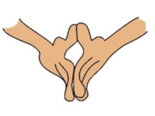Sticker Custom Preview Image #067363 Hands Hands Alone Fingers Touching2
