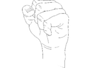 Sticker Custom Preview Image #067370 Hands Hands Alone Fist05