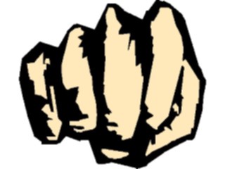 Sticker Custom Preview Image #067371 Hands Hands Alone Fist06