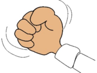 Sticker Custom Preview Image #067376 Hands Hands Alone Fist11