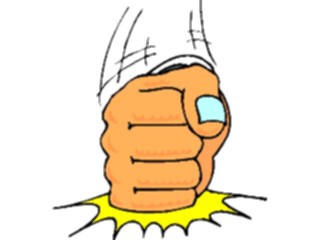 Sticker Custom Preview Image #067378 Hands Hands Alone Fist13
