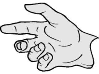 Sticker Custom Preview Image #067383 Hands Hands Alone Grabbing2