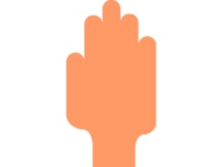 Sticker Custom Preview Image #067384 Hands Hands Alone Hand01