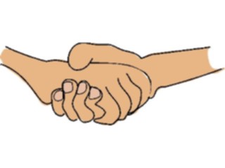 Sticker Custom Preview Image #067673 Hands Handswith Objects Handshake14