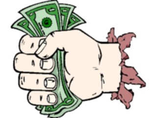 Sticker Custom Preview Image #067728 Hands Handswith Objects Money06