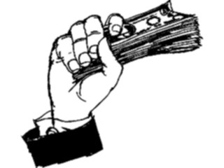 Sticker Custom Preview Image #067729 Hands Handswith Objects Money07