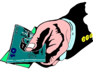 Sticker Custom Preview Image #067730 Hands Handswith Objects Money08