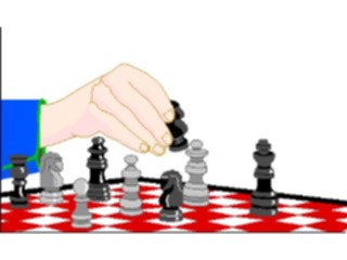 Sticker Custom Preview Image #067800 Hands Handswith Objects Playing Chess