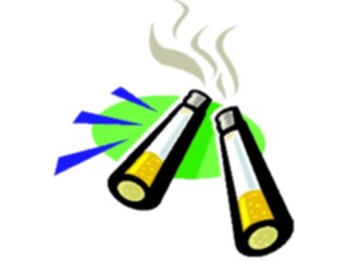 Sticker Custom Preview Image #068013 Health Medical Cartoons Cigarettes4