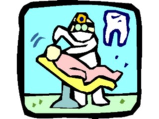 Sticker Custom Preview Image #068037 Health Medical Cartoons Dentist2