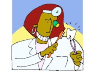 Sticker Custom Preview Image #068038 Health Medical Cartoons Dentist3