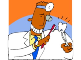 Sticker Custom Preview Image #068039 Health Medical Cartoons Dentist4